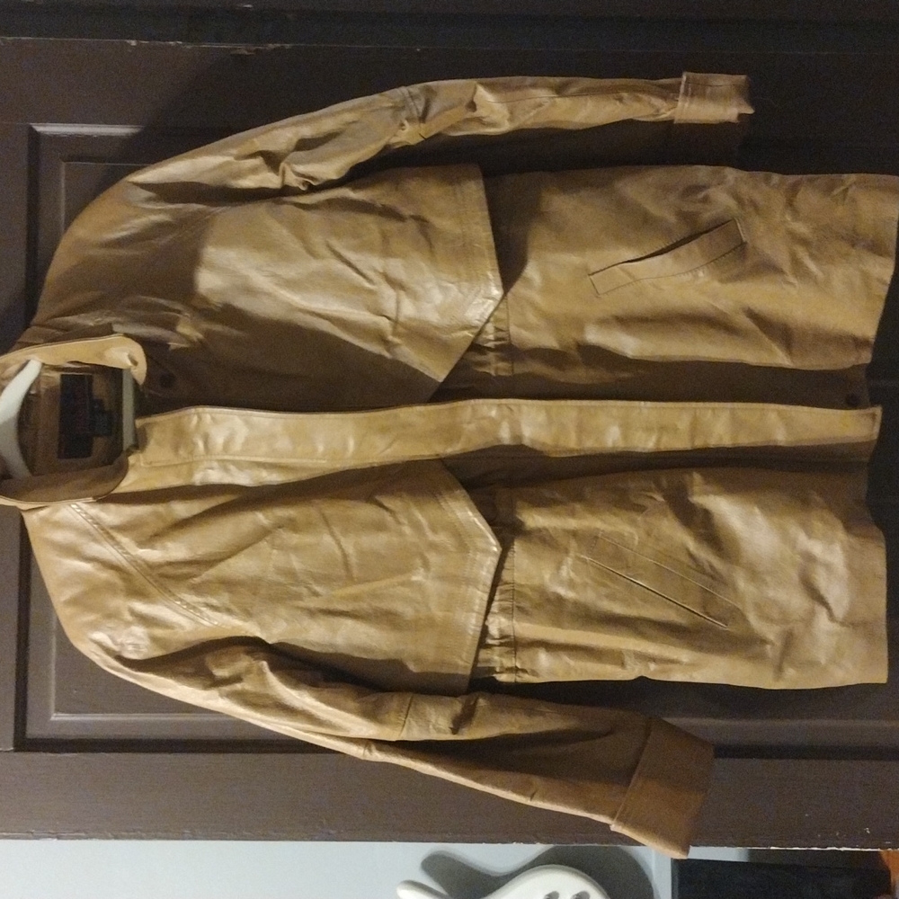Nice leather duster coat